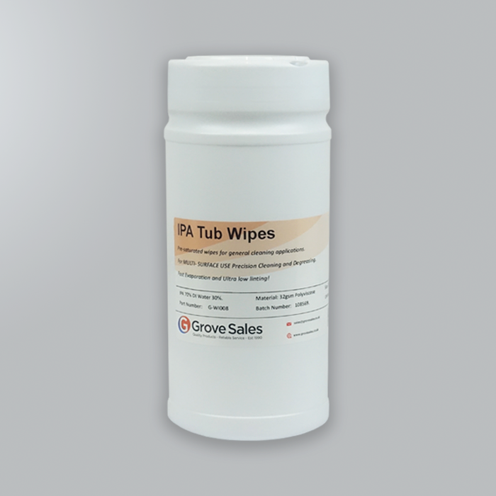 IPA TUB WIPES IPA TUB WIPES